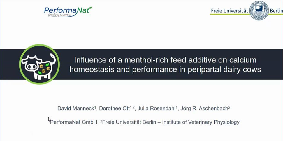 Wissenschaftliche Tagung der Gesellschaft für Ernaehrungsphysiologie der Gfe Vortrag